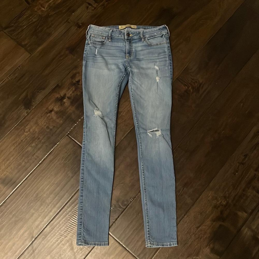 Hollister super skinny mid-rise jeans